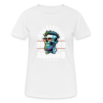 Junggesellenabschied 2023 Jga Skelett - Frauen T-Shirt atmungsaktiv - Weiß - Vorne - AI Model Female 172 dark (172cm)