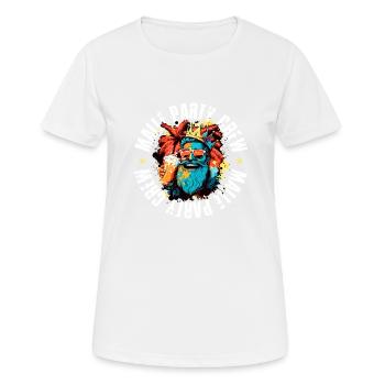 malle drinking team mallorca party - Frauen T-Shirt atmungsaktiv - Weiß - Vorne - AI Model Female 172 dark (172cm)