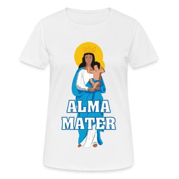 Alma Mater (Massilia) - T-shirt respirant Femme - blanc - Devant - AI Model Female 172 dark (172cm)