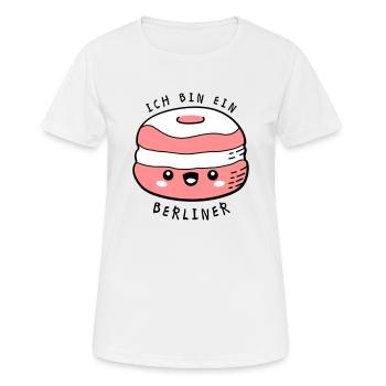 Witzige Sprüche - Frauen T-Shirt atmungsaktiv - Weiß - Vorne - AI Model Female 172 dark (172cm)