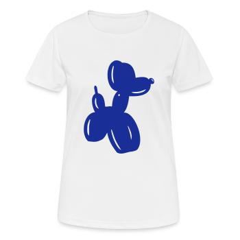 Balloon Dog - T-shirt respirant Femme - blanc - Devant - AI Model Female 172 dark (172cm)
