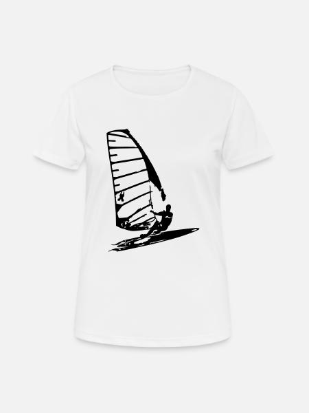 PlancheCà 4 Sail - Women's Breathable T-Shirt - white