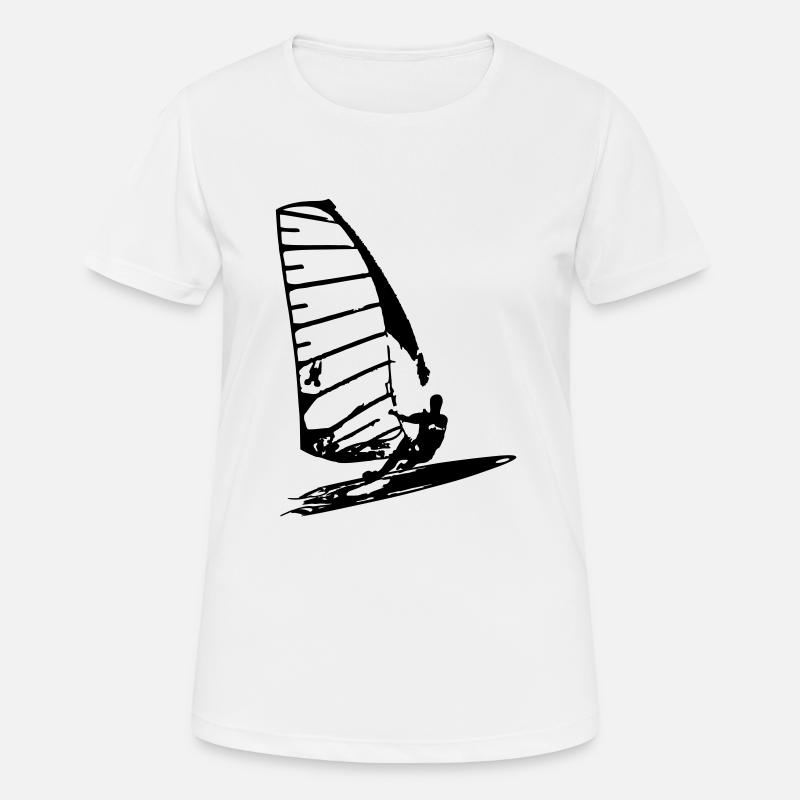 PlancheCà 4 Sail - Women's Breathable T-Shirt - white