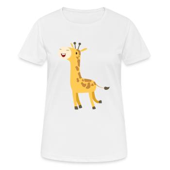Wildtiere - Frauen T-Shirt atmungsaktiv - Weiß - Vorne - AI Model Female 172 dark (172cm)