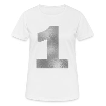 Birthday 1 year - Women's Breathable T-Shirt - white - Front - AI Model Female 172 dark (172cm)