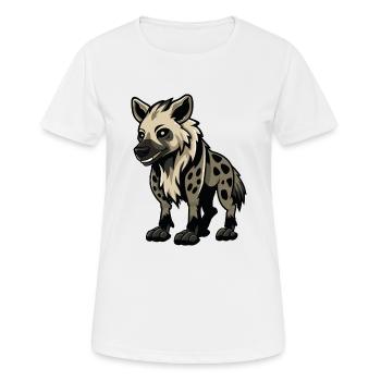 coyote - T-shirt respirant Femme - blanc - Devant - AI Model Female 172 dark (172cm)