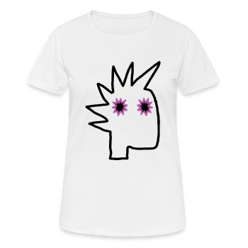 Punk Rock Pogo Anarchie Punks Punk Rocker Punk - T-shirt respirant Femme - blanc - Devant - AI Model Female 172 dark (172cm)