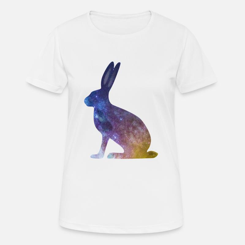 Bunny Starlight - Women's Breathable T-Shirt - white