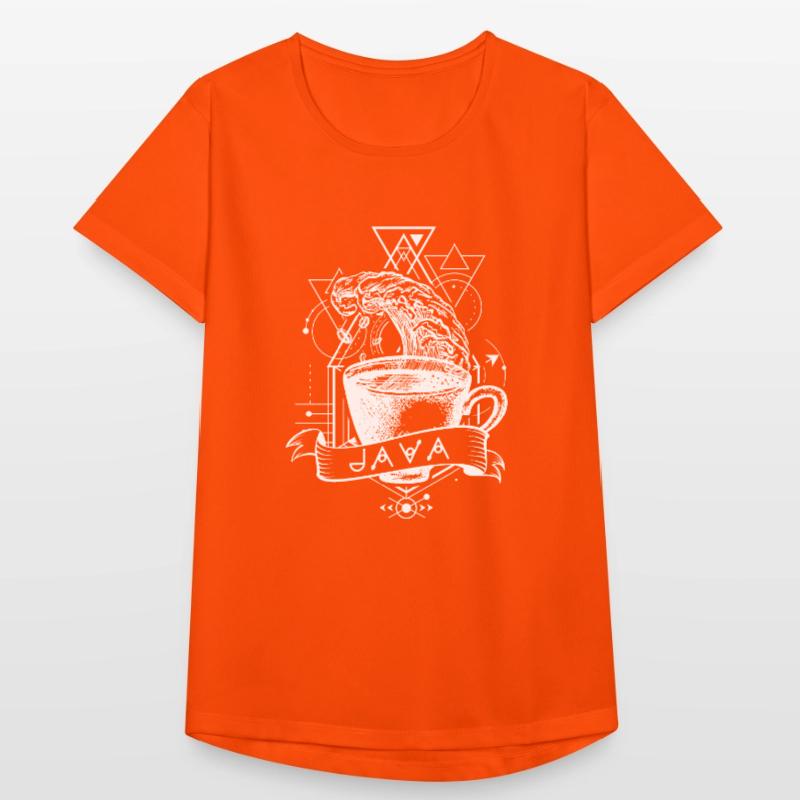 Java Programmiersprache Frauen T-Shirt atmungsaktiv