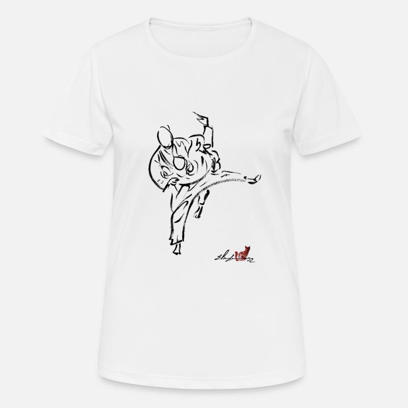 HARAI GOSHI - Women's Breathable T-Shirt - white