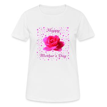 mothers day Mother's Day - Women's Breathable T-Shirt - white - Front - AI Model Female 172 dark (172cm)