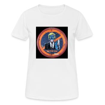 They live - Women's Breathable T-Shirt - white - Front - AI Model Female 172 dark (172cm)