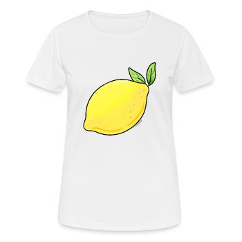 Citron - T-shirt respirant Femme - blanc - Devant - AI Model Female 172 dark (172cm)