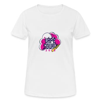 Vape Gang 2018 - Shisha Smoke Vaping Gift - T-shirt respirant Femme - blanc - Devant - AI Model Female 172 dark (172cm)