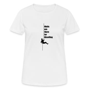 escalade - T-shirt respirant Femme - blanc - Devant - AI Model Female 172 dark (172cm)