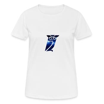 Chouette chouette - T-shirt respirant Femme - blanc - Devant - AI Model Female 172 dark (172cm)