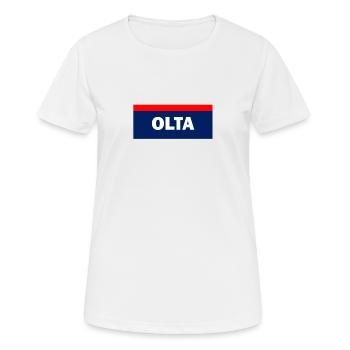 OLTA CARINTHIA AUSTRIA KLAGENFURT VILLACH POLICE - Women's Breathable T-Shirt - white - Front - AI Model Female 172 dark (172cm)