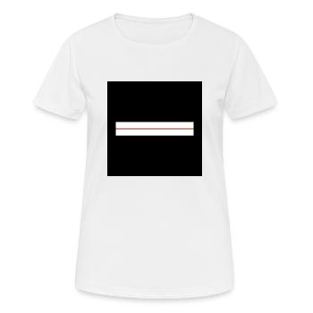 Offizier Feuerwehrmann Oberfeldwebel - Frauen T-Shirt atmungsaktiv - Weiß - Vorne - AI Model Female 172 dark (172cm)