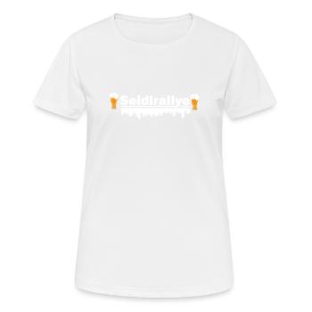 Seidlrallye Seidl Krügerl Sauftour Bier Geschenk - Frauen T-Shirt atmungsaktiv - Weiß - Vorne - AI Model Female 172 dark (172cm)