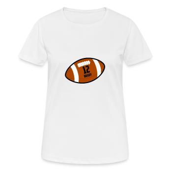 brady 12 - T-shirt respirant Femme - blanc - Devant - AI Model Female 172 dark (172cm)