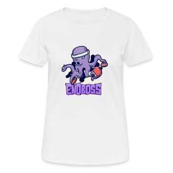 Oktopus Endboss Meister Tischtennis Geschenk - Frauen T-Shirt atmungsaktiv - Weiß - Vorne - AI Model Female 172 dark (172cm)