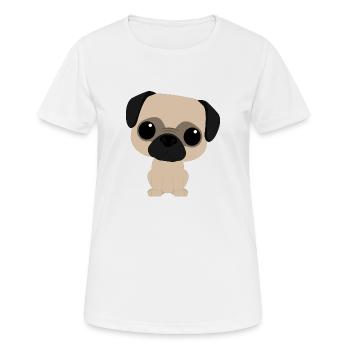 Carlin Carlin. carlin - T-shirt respirant Femme - blanc - Devant - AI Model Female 172 dark (172cm)