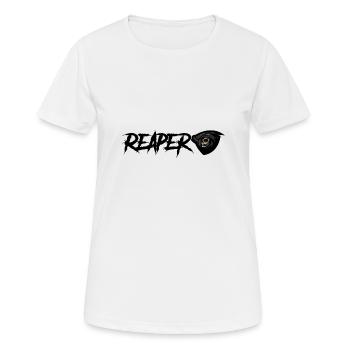 Grim Reaper - Reaper - Women's Breathable T-Shirt - white - Front - AI Model Female 172 dark (172cm)