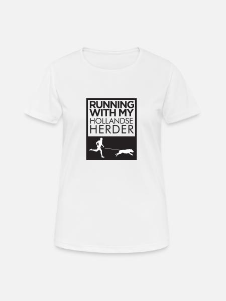 Holländischer Schäferhund - Frauen T-Shirt atmungsaktiv - Weiß