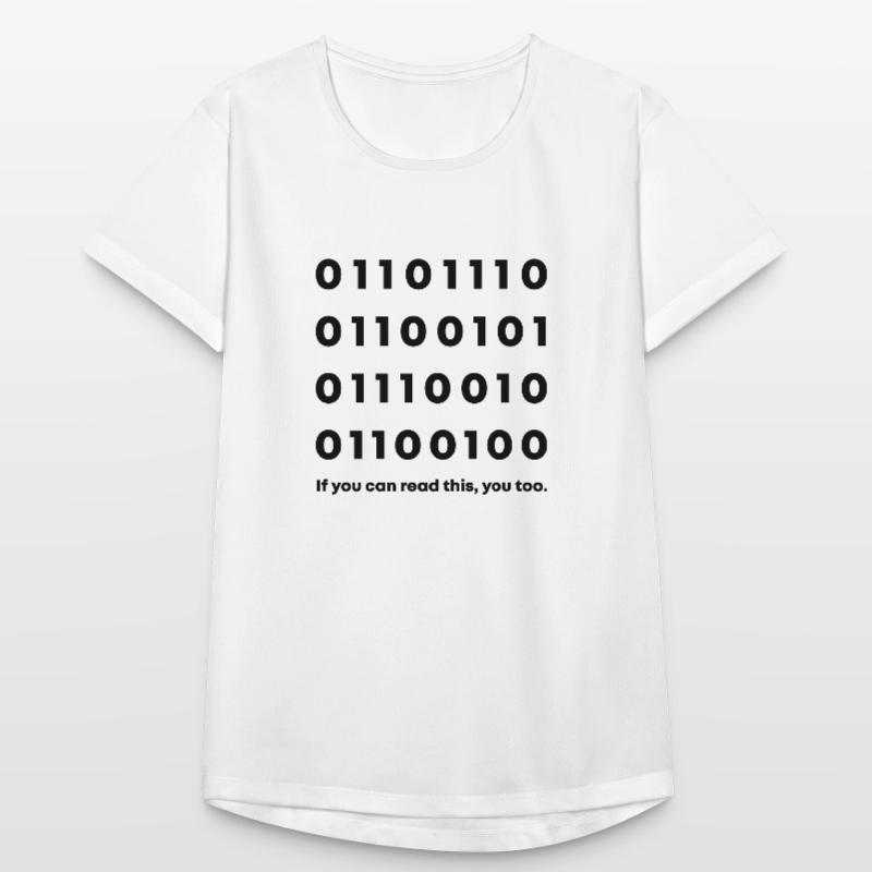 Binary Code Nerd Women's Breathable T-Shirt