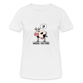 Greek Culture - Women's Breathable T-Shirt - white - Front - AI Model Female 172 dark (172cm)