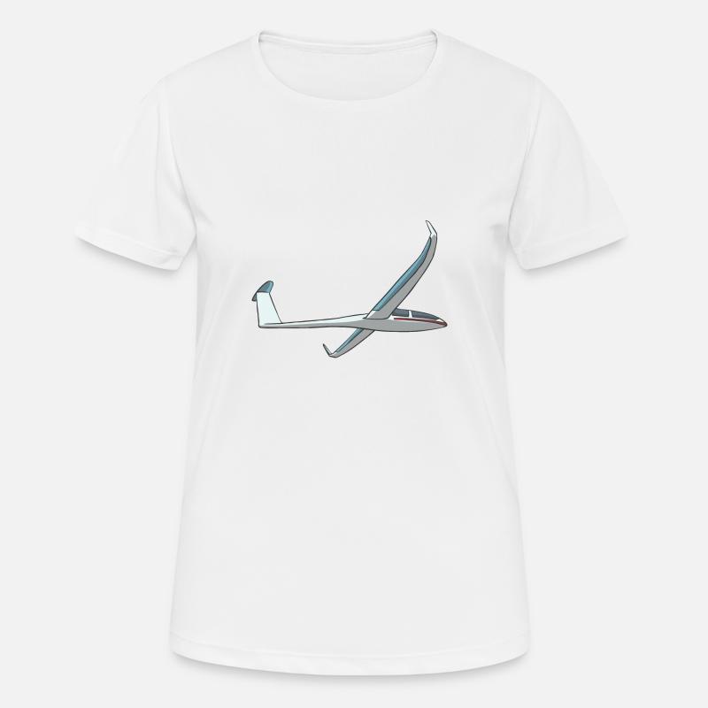 Glider flight glider glider - Women's Breathable T-Shirt - white