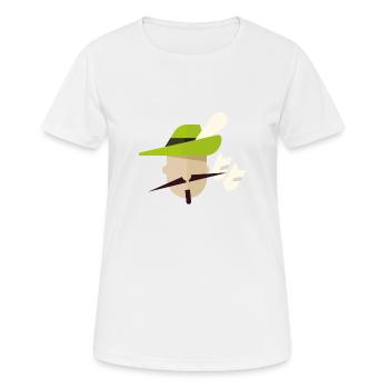 Robin Hood - Archer - Hero - Women's Breathable T-Shirt - white - Front - AI Model Female 172 dark (172cm)