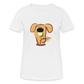 Laika - Women's Breathable T-Shirt - white - Front - AI Model Female 172 dark (172cm)