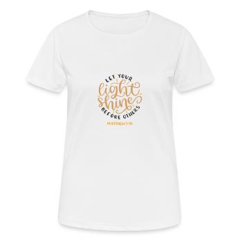Matthews 5 16 6842 - Women's Breathable T-Shirt - white - Front - AI Model Female 172 dark (172cm)