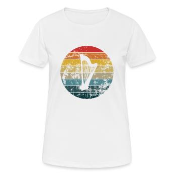 HARPE VINTAGE HARPE - T-shirt respirant Femme - blanc - Devant - AI Model Female 172 dark (172cm)