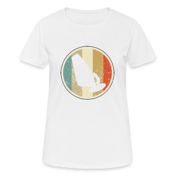 Windsurfen Windsurfer - Frauen T-Shirt atmungsaktiv - Weiß - Vorne - AI Model Female 172 dark (172cm)
