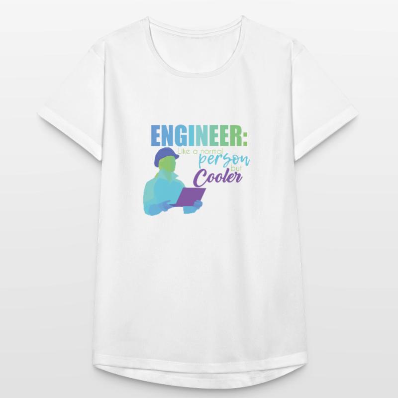 Engineer Engineer Technician Electrical Engineering Mechanical Engineering Women's Breathable T-Shirt