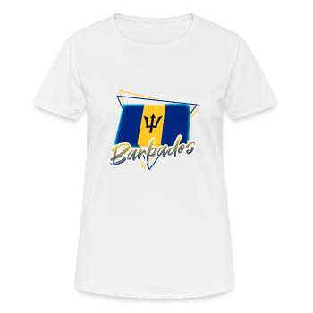 Barbados - Women's Breathable T-Shirt - white - Front - AI Model Female 172 dark (172cm)