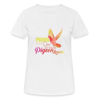 Dove - Women's Breathable T-Shirt - white - Front - AI Model Female 172 dark (172cm)