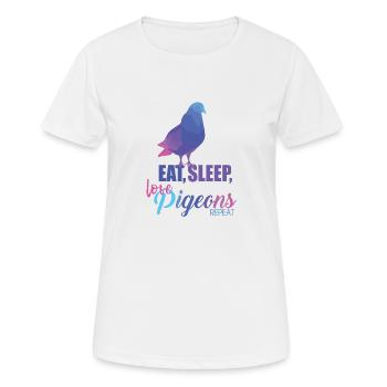 Dove - Women's Breathable T-Shirt - white - Front - AI Model Female 172 dark (172cm)