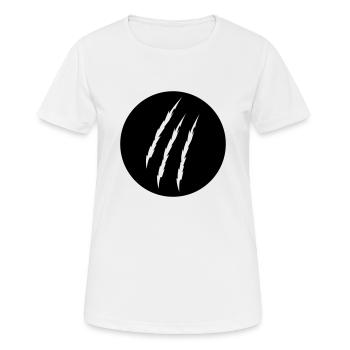 Krallen - Frauen T-Shirt atmungsaktiv - Weiß - Vorne - AI Model Female 172 dark (172cm)