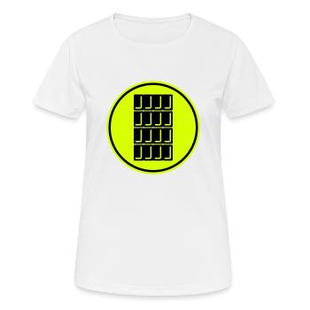 Chocolate Icon Symbol - Women's Breathable T-Shirt - white - Front - AI Model Female 172 dark (172cm)