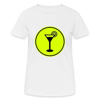 Alcool Tequilla - T-shirt respirant Femme - blanc - Devant - AI Model Female 172 dark (172cm)