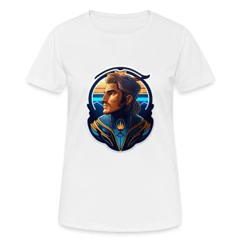 The One - Women's Breathable T-Shirt - white - Front - AI Model Female 172 dark (172cm)