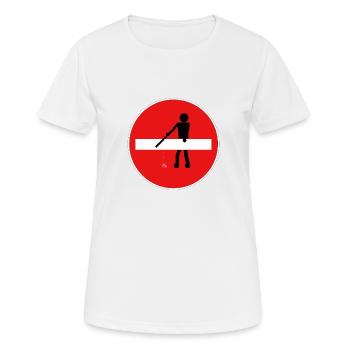 No forbidden meaning - Women's Breathable T-Shirt - white - Front - AI Model Female 172 dark (172cm)