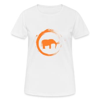 mammoth - Women's Breathable T-Shirt - white - Front - AI Model Female 172 dark (172cm)
