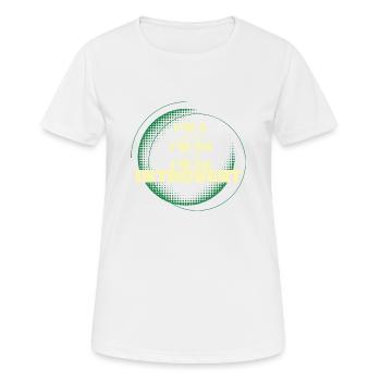 I'm an Introvert, Gift, Gift idea - Women's Breathable T-Shirt - white - Front - AI Model Female 172 dark (172cm)