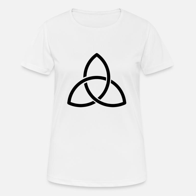 Celtic knot celtic symbol - Women's Breathable T-Shirt - white