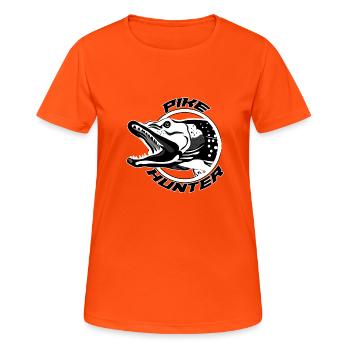 Pike-pike - Women's Breathable T-Shirt - neon orange - Front - AI Model Female 172 dark (172cm)
