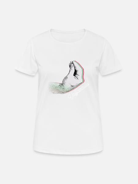 Vaffanculo Italienisch Italiener Italien Lustig - Frauen T-Shirt atmungsaktiv - Weiß